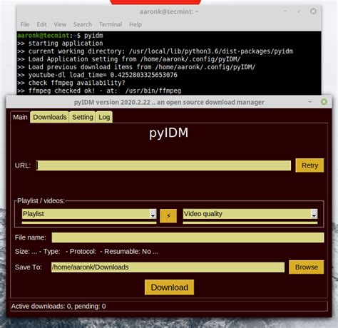idm for linux mint|PyIDM .